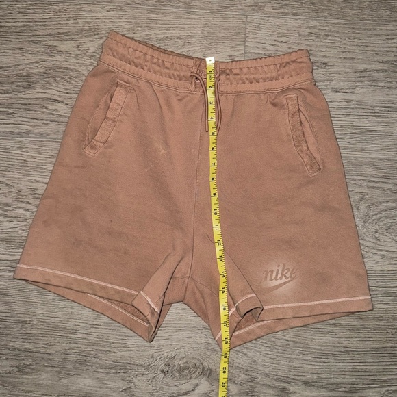 Nike Tan Sweatshorts - Picture 6 of 8